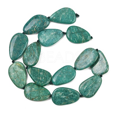 Natural Amazonite Beads Strands GG-CBA3D9B-09-1