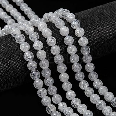 Natural Crackle Quartz Beads Strands G-D840-01-8mm-1