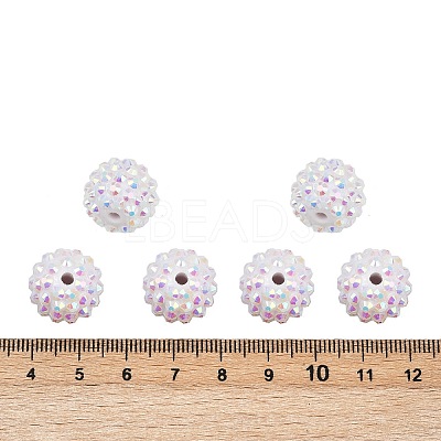 AB-Color Resin Rhinestone Beads RESI-S315-14x16-16-1