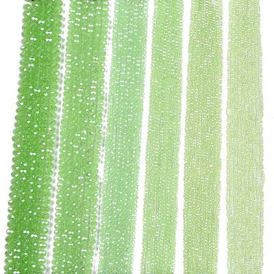 Electroplate Glass Beads Strands EGLA-A044-J1mm-A08-1