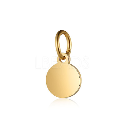 Ion Plating(IP) 304 Stainless Steel Pendants X-STAS-I311-33H-G-1