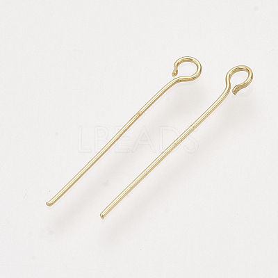Brass Eye Pins KK-S348-405A-1