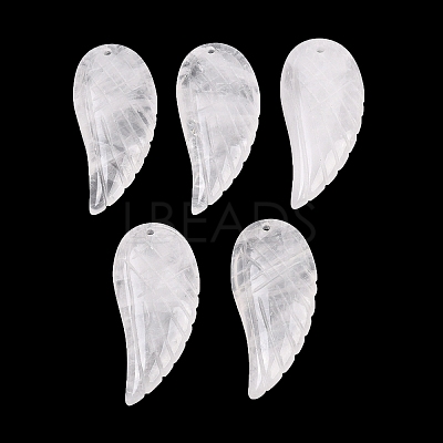 Natural Quartz Crystal Pendants G-E435-F-16-1