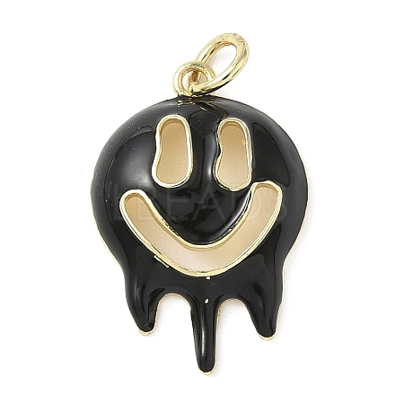 Halloween Theme Brass Enamel Pendants LS-KK-L248-01G-02-1