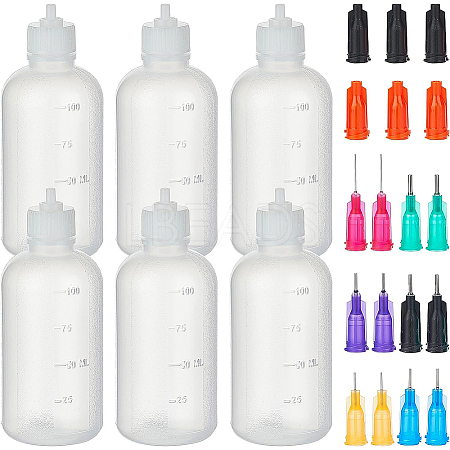 Plastic Glue Bottles DIY-BC0004-05-1