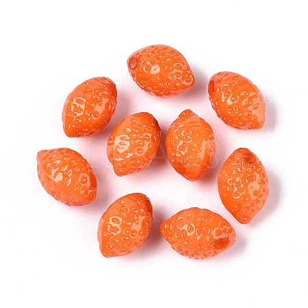 Opaque Acrylic Beads X1-SACR-T017-56B-1