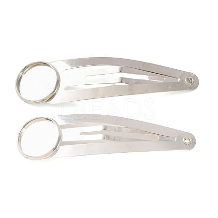 Iron Snap Hair Clip Findings RN-CBAB9AC-11P-1
