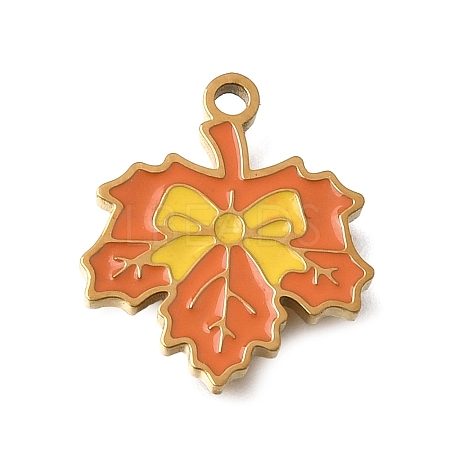 304 Stainless Steel Enamel Pendants SA-CBAA2E4-10D-G-1