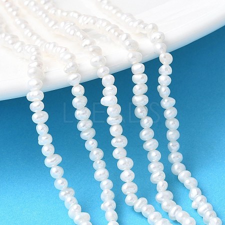 Natural Cultured Freshwater Pearl Beads Strands PEAR-I007-07G-01B-1