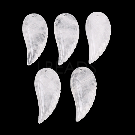 Natural Quartz Crystal Pendants G-E435-F-16-1