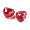 UV Plating Acrylic European Large Hole Beads X-OACR-S142-01A-2