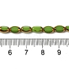 Electroplate Glass Beads Strands EGLA-P061-02A-08-4