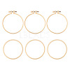 Plastic Imitation Bamboo Cross Stitch Embroidery Hoops TOOL-TADJ0001-03C-3