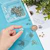DIY Glass Ball Bottle Drop Earring Making Finding Kit DIY-UN0003-15-2