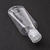  15Pcs 3 Colors 50ml PETG Travel Squeeze Bottles with Keychain and Flip Caps KY-PH0001-21-4