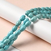 Natural Howlite Beads Strands G-C025-08-2