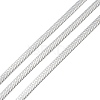 Tarnish Resistant 304 Stainless Steel Herringbone Chains STAS-P290-02P-2