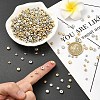 400Pcs 2 Colors CCB Plastic Spacer Beads CCB-YW0001-50A-4
