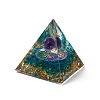 Orgonite Pyramid Resin Display Decorations DJEW-I017-01F-1