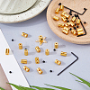 Alloy and Brass Pin Keepers Locking Clasps TOOL-WH0059-082A-G-4