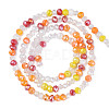 Glass Beads Strands GLAA-N051-11D-2