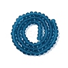 Transparent Glass Beads Strands LS-EGLA-A044-T6mm-MD27-3