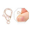 Zinc Alloy Lobster Claw Clasps X-E102-RG-3
