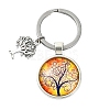 Alloy Glass Keychains KEYC-YW00008-05-1