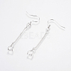 Brass Earring Hooks LS-KK-I618-26S-RS-1