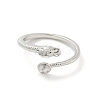 Brass Cup Peg Open Cuff Ring Settings KK-G518-10P-01-2