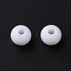 Opaque Acrylic Beads X-MACR-S370-C6mm-01-3