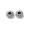 925 Sterling Silver Corrugated Beads STER-P053-09B-AS-2