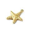 Ion Plating(IP) 304 Stainless Steel Pendants STAS-B058-17G-03-2