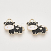 Alloy Enamel Pendants ENAM-S119-005D-1