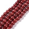 Natural Persian Jade Beads Strands G-D434-4mm-08-1