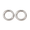 Tarnish Resistant 304 Stainless Steel Open Jump Rings STAS-Q186-02-8x1.2mm-3