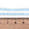 Opaque Glass Beads Strands GLAA-N019-3mm-16-2