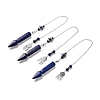 Natural Banded Agate Pointed Dowsing Pendulums G-I322-01P-12-1