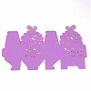 Butterfly & Hollow out Flowers Pattern Paper Fold Candy Boxes FW-TAC0004-04C-2