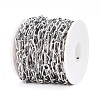 Tarnish Resistant 304 Stainless Steel Paperclip Chains CHS-D030-02P-3
