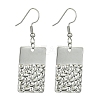 Non-Tarnish 304 Stainless Steel Geometry Dangle Earrings EJEW-JE05565-02-4