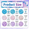 1110Pcs Electroplate Glass Beads Sets EGLA-YW0001-71-2