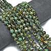 Natural African Turquoise Beads Strands G-K389-E46-01-2