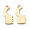 Brass Pendants KK-Z010-21G-1