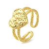 Brass Cuff Rings for Women RJEW-D079-04G-RS-1