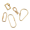  Unisex Pure Handmade Brass Key Rings & Screw Carabiner Lock Charms KEYC-TA0003-06-13