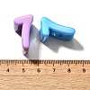 UV Plating Opaque Acrylic Beads SACR-Z007-02H-3