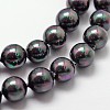 Shell Pearl Bead Strands BSHE-L025-05-6mm-3