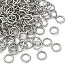 Tarnish Resistant 304 Stainless Steel Open Jump Rings X-STAS-R065-43-3
