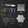 DIY Keychain & Phone Strap Making Kits DIY-YW0003-38-4